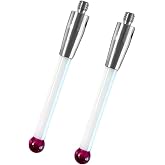 FUZIDDN CMM Touch Probe Stylus Replacement for Renishaw A-5000-3709 M4 6mm | Ceramic stem 50mm L Precision ruby ball for CNC touch probe alignment Rigid tool for deep hole and cavity measurement tasks