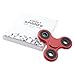 Hand Spinner Toy - Reliatronic Portable Tri-Spinner - Perfect for ADHD, Anxiety and Stress Relief - Suitable for Adults and Kids, Red