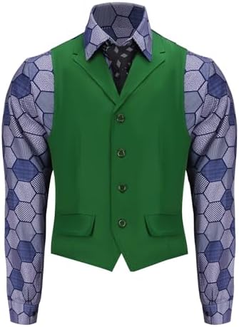 joker 2019 dress shirt Amazon.com: Joker 2019 Shirt Halloween Costume Fancy Bubbles Cosmos Joaquin  Phoenix Green (M) : Clothing, Shoes & Jewelry