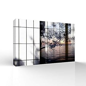 Canvas Wall Art Japanese Style Pictures Home Wall Decorations for Bedroom Living Room Paintings Canvas Prints Framed - 12x18 inches