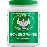 Egg Whites International 100% Pure Liquid Egg White Protein Designed to Drink. NOW 100% CAGE FREE (1 Half Gallon)