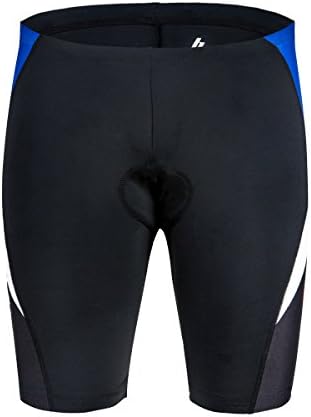 Men's Cycling Shorts with Reflective Stripe for Long Distance Endurance Bike Riding