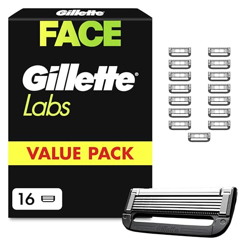 Gillette Labs Razor Blades Men, Pack of 16 Refills