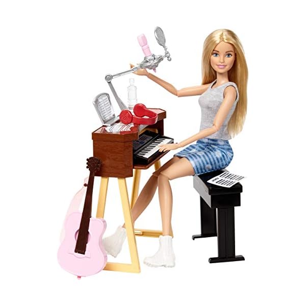 Barbie Mattel FCP73 - Musikerin Puppe und Spielset