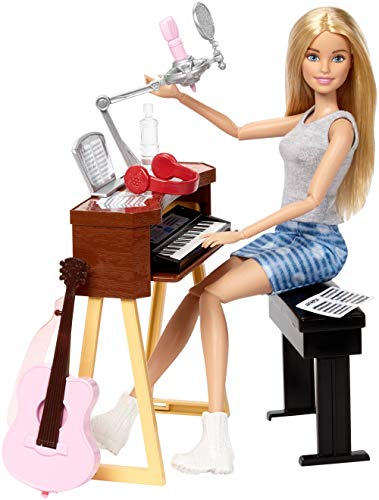 Barbie Mattel FCP73 - Musikerin Puppe und Spielset