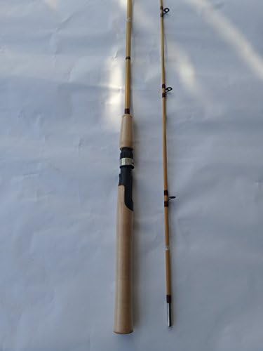 Bamboo Spinning Rod,7'0",2 Piece.hand made bait rod, Medium Action.