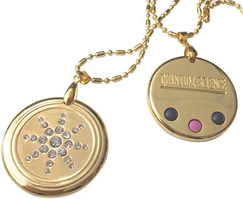 ecobuty Anti EMF Radiation Pendant Energy Scalar Quantum Bio Science Negative Ions Pendant Necklace Electromagnetic Field Protection