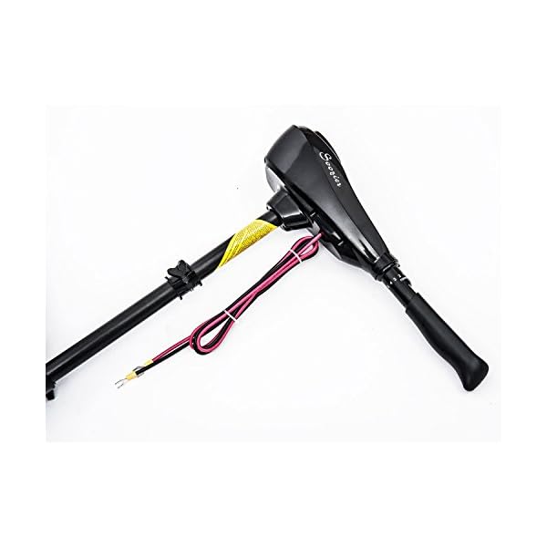 Outsunny-12V-Transom-Mounted-50-Pound-Thrust-Electric-Fishing-Boat-Trolling-Motor
