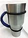 USA Handmade Ozark 40 Oz Tumbler Handle, Black/Blue...