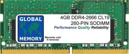 4GB DDR4 2666MHz PC4-21300 260-PIN SODIMM MEMORY RAM COMPATIBLE WITH 27" RETINA 5K IMAC (2019/2020)