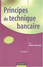 Principes de technique bancaire