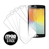 LG Transpyre / Tribute Screen Protector Cover, MPERO Collection 5-Pack of Ultra Clear Screen Protectors for LG Optimus F60 / F60 / Transpyre / Tribute LS660