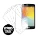 LG Transpyre / Tribute Screen Protector Cover, MPERO Collection 5-Pack of Ultra Clear Screen Protectors for LG Optimus F60 / F60 / Transpyre / Tribute LS660