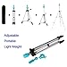 Mannequin Head Holder Tripod Stand, TopDirect Portable Adjustable 55