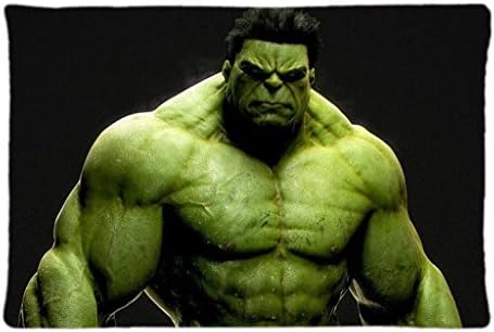 Terwen The Incredible Hulk Superhero Marvel Modern Home Decorative Pillow Case Zipper Cushion Covers (20x30 inch)