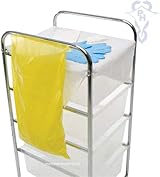 Premier Health Yellow Bedside Locker Waste Bag 270x460mm 200 Pack view 2