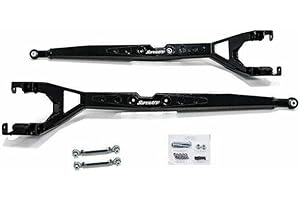 SuperATV Heavy Duty Rear Trailing A-Arms for 72" Can-Am Maverick X3 Turbo/Max (2017+) - Black