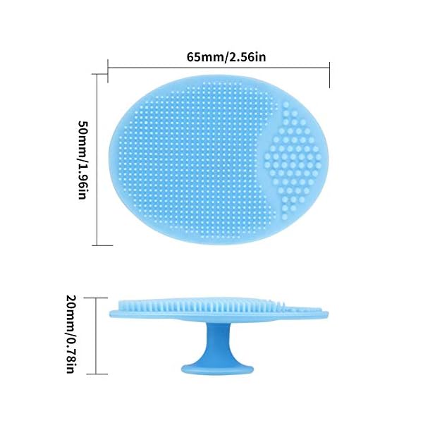 2-In-1-Facial-Cleansing-Brush-Silicone-Face-Mask-Brush-Silicone-Face-Scrubber-for-Anti-Aging-Skin-Cleanser-and-Deep-Exfoliator-Makeup-Tool-for-Facial-Skin-Care4PCS 4 In 1 Facial Cleansing Brush, Silicone Face Mask Brush Silicone Face Scrubber for Anti-Aging Skin Cleanser and Deep…