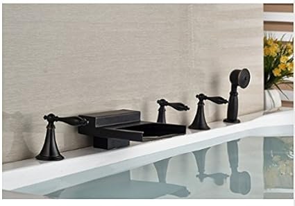 Amazon Com Gowe Oil Rubbed Bronze Deck Mounted Waterfall