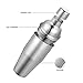 Cocktail Shaker,18/8 Grade Stainless Steel Martini Shaker, 25 Ounce Drink Shaker-Built in Strainer,Professional Bar Tools,Bartender Kit