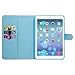 iPad Mini Case - LittleMax Smart Auto Wake/Sleep Stand Case Magnet Closure Flip Folio Wallet Case Cover for iPad Mini 3/2/1 (Free Stylus Pen)- Snow Fox