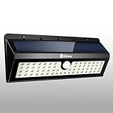 Outdoor Solar Motion Lights, GLISTENY 62 LEDs 950 Lumens Outdoor Motion Sensor Solar Lights Wireless Waterproof Security Step Night Light for Deck Yard Patio Path Garden