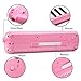 Piano 32 Key Melodica Musical Instrument for Music Lovers Beginners Gift with Carrying Bag Piano Sticker and Cleaning Cloth (Pink)