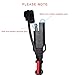 SAE to Car Male Cigarette Lighter Extension Cable - 12V-24V Heavy Duty Cord 10A Fuse Car Battery Charger Lead with LED Light 5FT (5ft)
