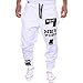 Cottory Men's Harem Casual Baggy Hiphop Dance Jogger Sweatpants Trousers