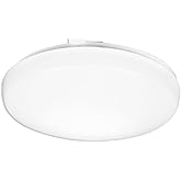 Lithonia Lighting 11 Inch Round LED Flush Mount Ceiling Light, Low Profile Modern Ceiling Light Fixture, 4000K Cool White Col