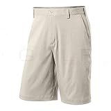 Nike Mens Flat Front Tech Golf Shorts (38, Light Bone)