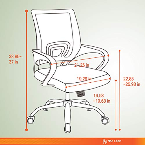 image for Neo Chair Two Tone Color Fashionable Home Office Chair Conference Room