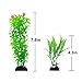 CousDUoBe 8 Pack Artificial Aquarium Plants, Used for Household and Office Aquarium Simulation Plastic Hydroponic Plants（Maximum 8 inches, Green）thumb 3