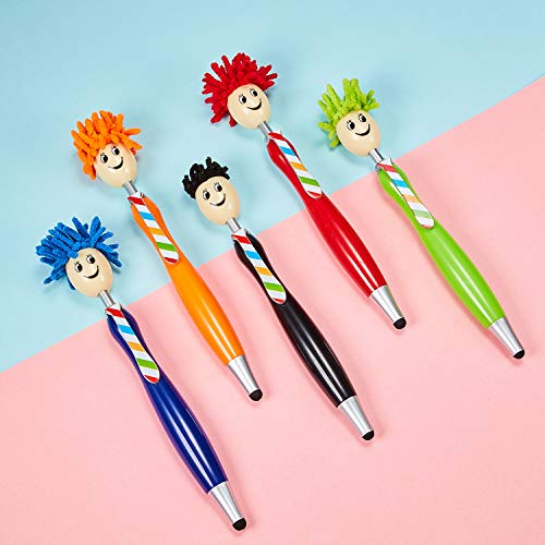 Mop Head Stylus Pen for Touch Screen Cleaner Stylus Pens for Kids 3in1 Stylus Pen Duster for