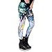 Womens Cute Cheshire Cat Alice in Wonderland Printed Tight Leggings Pencil Pants,No1,One Size