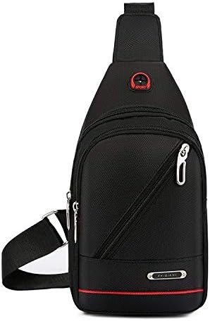 FREEMLBrust Bag Men Sports and Leisure Shoulder Bag Waterproof Nylon Cloth Men Bag Export Student Shoulder Crossbody Bag
