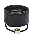 1907 Leather Hair Cuff, Black NHH060