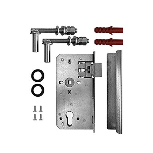 Gartentor Komplett-Set Rosenbogen inkl. Gartentor Saturn klein Rechteck 1060 x 2150 x 300 mm – Bild 6
