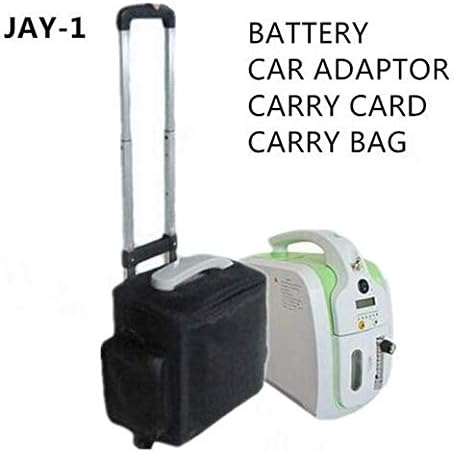 Oxygen Concentrator with Battery Car Adapter Portable Oxygen Machine for California