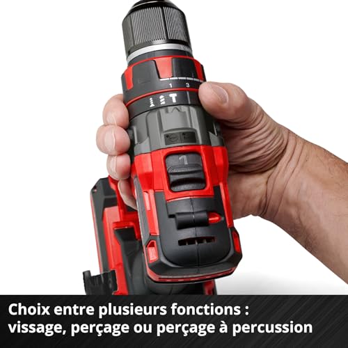 Einhell Professional Cordless Impact Driver TP-CD 18/80 Li-i BL-Solo Power X-Change (18 V, Brushless Motor, 80 Nm, 13 mm Chuck) Delivered without Battery or Charger