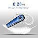 Audioxa RR-12-27-2 Bluetooth Headset, Wireless Bluetooth 4.1 in Ear Earpiece Earbuds Earphones Headphones with Noise Reduction, Hands Free w/Mic for Office/Business/Workout/Driver/Trucker by