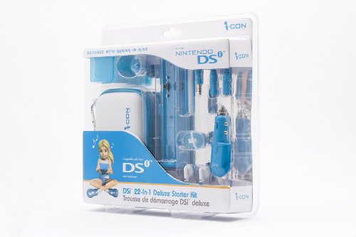 22-In-1 Deluxe Starter Kit - Blue/White for DSi
