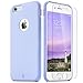 GWL iPhone 6S Case, iPhone 6 Case, Ulak Silicone Slim Drop Protection with Free Tempered Screen Protector，Purple