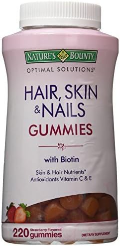 Nature's Bounty Optimal Solutions Hair, Skin and Nails Gummies - 220 Count by Nature Bounty