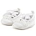 OOSAKU Baby Girls Shoes Wedding Party Slipper (0-3 Months, White A)