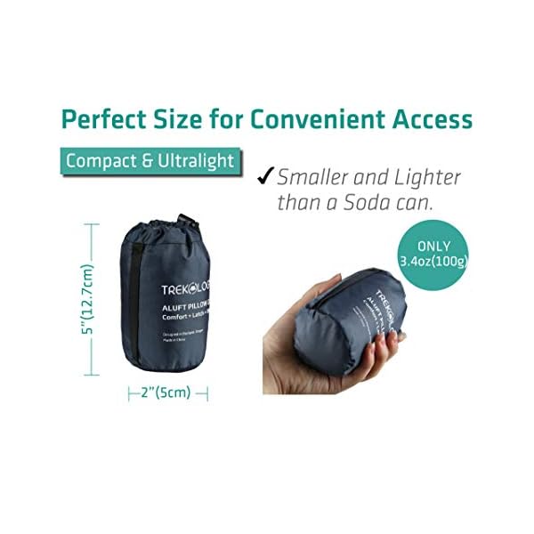 TREKOLOGY Ultralight Inflatable Camping Pillow Camping Galore