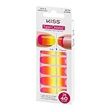 Kiss Nail Dress Full/French Strips Bustier - 40 CT