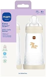MAM Easy Start Anti-Colic Bottles 2 Pack 320ml Self Sterilising Fast Flow 3 view 7
