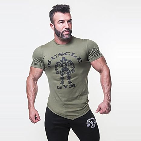 muscle fit tee shirt
