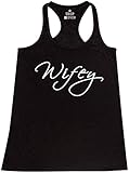 Shop4Ever® Wifey Women's Racerback Tank Top Couples Tank Tops
